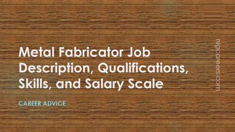 metal fabricator payscale|metal fabricator duties.